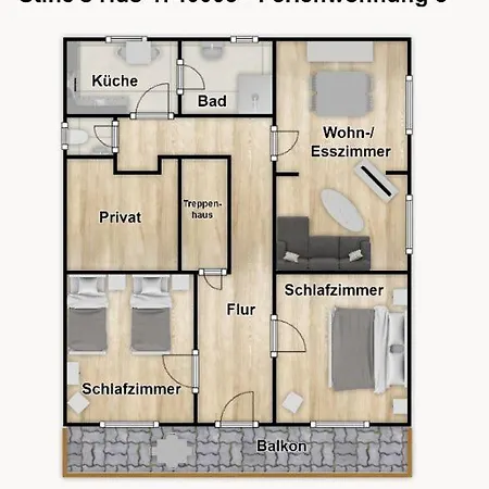 Appartement Stine's Hus 3